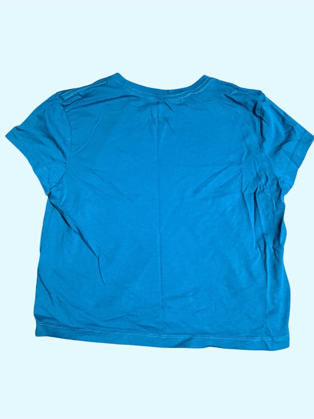 Nike Women's Green Abyss Logo Crop T-Shirt S - Picture 5 of 6